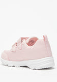 Oaklan light pink double strap shoes