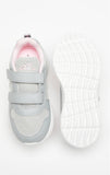 Oaklan grey pink lined textured shoes (New)