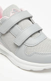 Oaklan grey pink lined textured shoes (New)