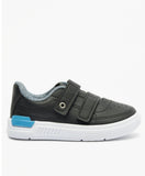 Shoemart kids solid black shoes