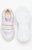 Juniors Rainbow pastel colorblock shoes (New)