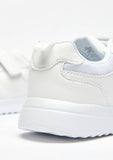 Dash solid white shoes (New)