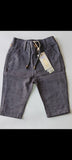 Giggles boys grey pants with button closure & drawstring