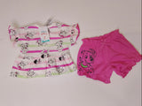 Dalmatian frill shirt & shorts set (set of 2) (Summer)
