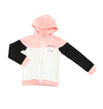 Mothercare Colorblock Pretty Cute Hoodie (Fleece lined)(Winter)