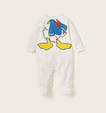 Disney Donald Duck fleece closedfeet sleepsuit with cap (Winter)