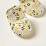 Giggles floral booties