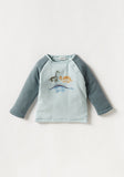 Juniors happysaurus padded shirt and Pyjama set (set of 2) (Winter)