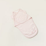 Giggles pink checkered Swaddle wrap