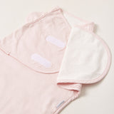 Giggles pink checkered Swaddle wrap