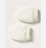Giggles Grey Textured Mittens