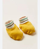 Juniors Yellow Lines Booties