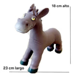 Little Friends Donkey Chunky Rubber Toy Farm Animal