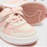 Matalan cream colorblock fixed lace shoes