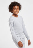 Juniors Grey Thermal Wear (set of 2)
