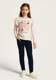 Juniors navy denim jeggings
