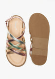 Missy crossstrap multicolor sandals (Box Packaging) (New)