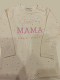 Juniors I love my mama thick cotton sleepsuit (Winter)