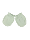 Juniors pastel green mittens
