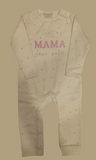 Juniors I love my mama thick cotton sleepsuit (Winter)