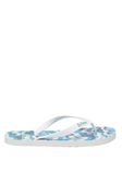Lee cooper men blue abstract flip flop slides