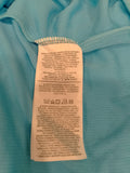 Nike women blue track tshirt