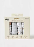 Giggles bunny cotton muslin Washcloths (pack of 4)