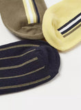 Juniors solid textured socks(set of 3)