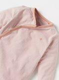 Juniors star embroidered stripped sleepsuit