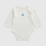 Mothercare train printed fullsleeves bodysuits (set of 5)
