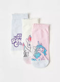Hasbro My Little Pony Printed Sock - Set of 3