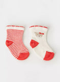 Juniors bear textured socks (pack of 2)