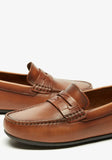 Mister Duchini Solid brown loafers (Box packaging)