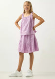 Eligo lilac chickenkari skirt