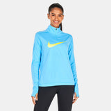Nike women blue track tshirt