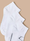 Juniors Peanuts Print Ankle Socks(set of 3)