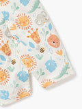 Juniors Sun & Giraffe Colorblock Half Romper (Summer)