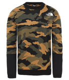 The North face camouflage men's sweatshirt (Fleece Lined) (Winter)