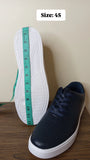 LBL dark perforated lace up shoes