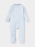 Giggles marching man stripe sleepsuits