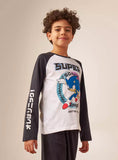 Super sonic shirt & pyjama set (set of 2)