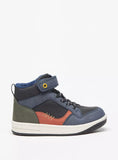 LBL navy colorblock high shoes