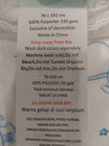 Disney baby elephant all over stars blanket