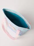 Barbie blue tote handbag