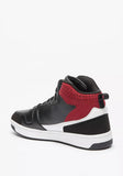 LBL black & red men colorblock shoes