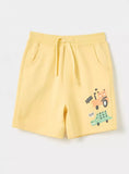 Juniors yellow roar shorts (Summer)