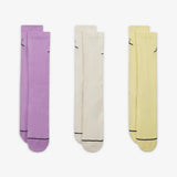 Nike logo colorful full socks (set of 3)