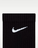 Nike black logo long socks