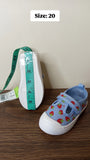 Matalan strawberry girls canvas shoes