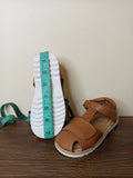 R&B brown unisex sandals